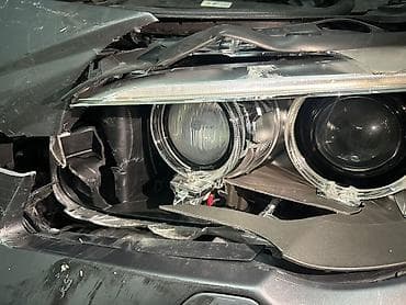 opel astra h far: Komplekt, Yaxın və uzaq vuran işıqlar BMW, 2014 il, Orijinal, ABŞ, İşlənmiş — 2