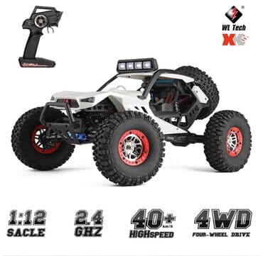 transmitter: Wloys 12429 Rc car 1/12 scale. 4wd . 2.4Ghz Remote control. 40km/h — 1