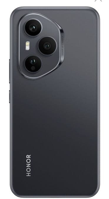 ses sitemi: Honor 400 Pro, 512 GB, rəng - Qara, Barmaq izi — 2