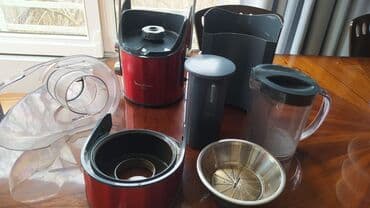 şire çeken: Соковыжималка Moulinex, Комбинированная, Б/у, Самовывоз, Платная доставка — 8