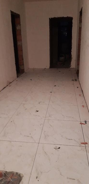 Bitirmə işləri: Kafel metlax işi görülür - Material: parlaq səthli mərmər effektli — 3