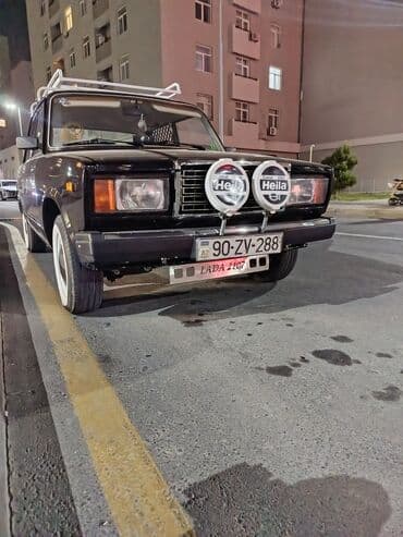 niva radiator barmaqlığı: LADA 2107 sedan – klassik sovet dizaynı ilə fərqli görünüş — 1