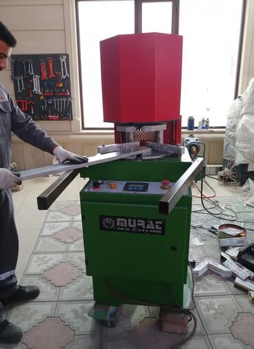 сдам контейнер на ортосайском рынке: MURAT MACHINE – PVC/Alüminium profil uclayıcı (körpü başlığı) və künc — 1