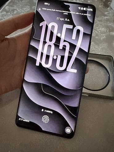 Honor 9C, 256 GB, rəng - Qara, Barmaq izi