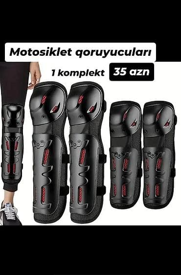 Motonəqliyyat: Motosiklet dizlik dirseklik qoruyucular satılır, təzədir, çatdırılma — 1