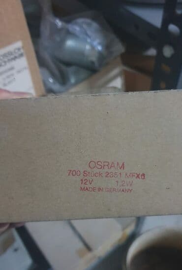 ikinci el sukute: Osram 2351mfx6 km lambasi 100 adet için. %5indirim — 2