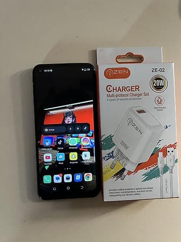philips xenium 9@9d: Tecno Camon 15, 64 GB, rəng - Göy, Barmaq izi, Face ID — 3