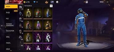 bol şalvar: Free Fire oyun hesabı – zəngin kosmetik və kolleksiya kontenti - — 1