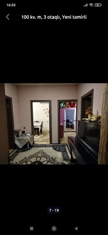 agdas heyet evləri: 3 комнаты, 100 м², Нет кредита, Свежий ремонт — 8