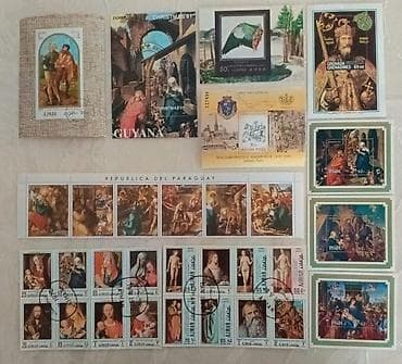 Спорт и хобби: 34 blok + 3 ssepka
Rəssamlıq mövzusu, əla vəziyyətdə
Qiymət 75 manat — 3