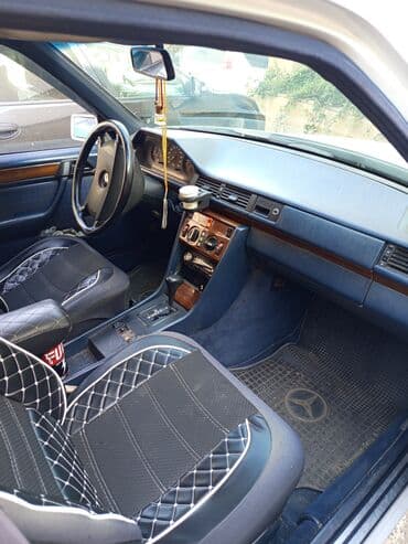 mercedes c dizel: Mercedes-Benz E-Class W124 sedan - Korpus: ağ rəng, 4 qapı, klassik — 16