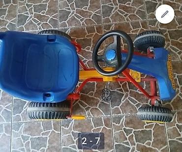 Uşaq velosipedləri: Uşaq üçün pedallı “Speedcar” go-kart - Mexaniki, zəncir ötürücülü — 2