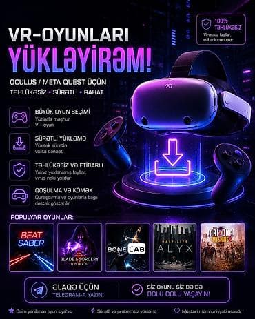meta guest: Oculus / Meta Quest üçün VR-oyunların yüklənməsi xidməti • Böyük oyun — 1