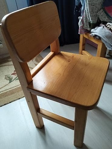 sutul: Mətbəx üçün, İşlənmiş, Açılmayan, Kvadrat masa, 4 stul — 6