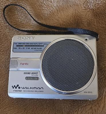 kasset: 📌 Sony Walkman WM-SR10 portativ kaset pleyer və radio 👉 FM/AM radio — 1
