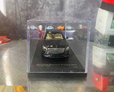 maşın modeli: Коллекционная модель Mercedes-Maybach S-class X222 obsidian black 2019 — 19