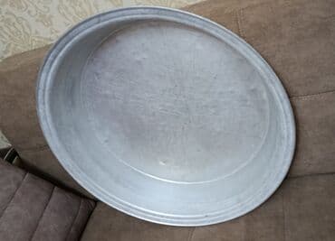 xurustal qablar instagram: Böyük ölçülü alüminium sini/leyən - Material: qalın alüminium - — 2
