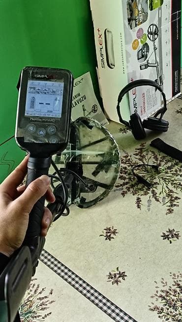 Mağaza avadanlığı: Nokta Makro Simplex+ original kablosuz qulaqcıq metal detektoru — 2