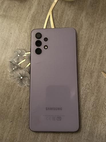 samsung a52 adapter: Samsung Galaxy A32, 64 GB, rəng - Bənövşəyi — 1