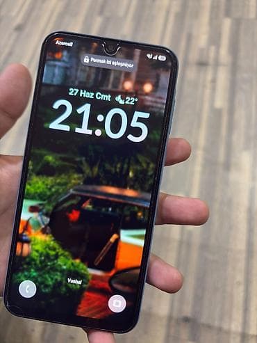 Техника и электроника: Samsung Galaxy A15, 128 ГБ, цвет - Синий, Отпечаток пальца — 3
