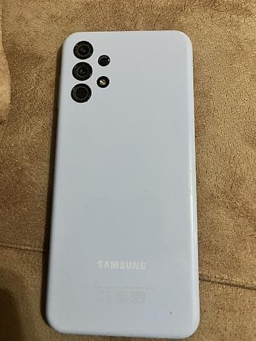 Samsung Galaxy A13, 32 GB, rəng - Ağ, Barmaq izi