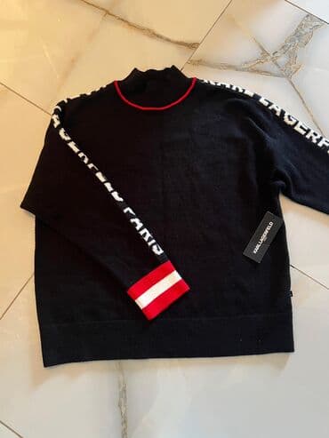 yundan kişi sviterləri: Sviter, Karl Lagerfeld, XL, rəng - Qara — 3