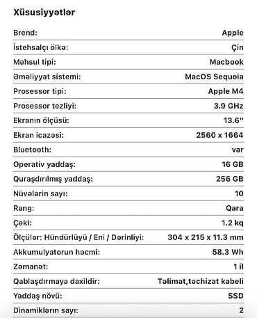 macbook pro 14: Apple MacBook Air 13.6" M4 – Sky Blue (MC6T4RU/A) - Prosessor: Apple — 2