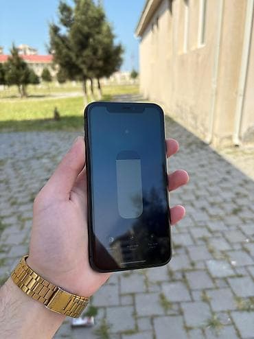 honor band 9: IPhone 11, 64 GB, Qara, Zəmanət, Simsiz şarj, Face ID — 2