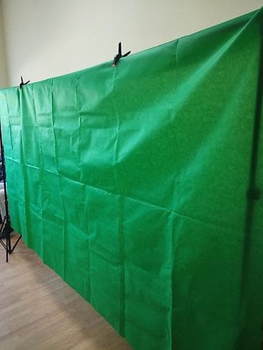 qo pro: Xromakey (yaşıl ekran) fon dəsti - Professional video və foto — 4