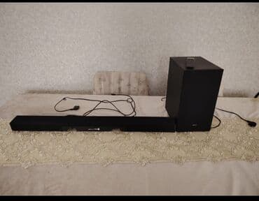 Samsung soundbar + subwoofer audio sistemi - Uzun soundbar və ayrıca