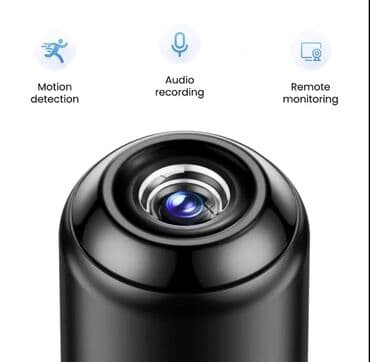 Hərəkət aşkarlaması, audio yazma və uzaqdan monitorinq funksiyaları