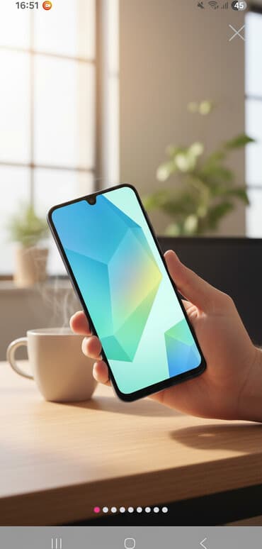 baku electronics telefon qiymetleri: Samsung Galaxy A16, 128 GB, rəng - Qara — 1