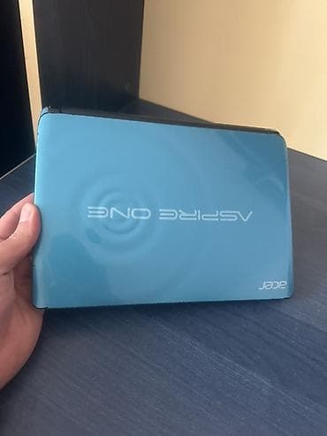 Acer Aspire One netbuk - Rəng: mavi (parlaq qapaq, “ASPIRE ONE” — 3