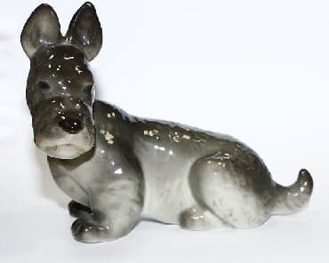 qara qarayev tibb kurslari: СССР.Статуэтка. Скотч терьер. Фарфор. ЛФЗ — 1