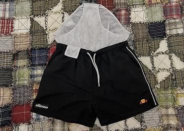 kişi salvari: Şort, Ellesse, S, rəng - Qara — 4