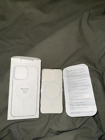 Məhsul: oreginal Apple iPhone 15 Pro üçün Clear Case (MagSafe) YENI!