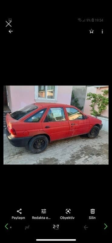 ruçnoy nə deməkdir: Satılır – Qırmızı rəngdə sedan avtomobil Model və görünüş: - Korpus — 7
