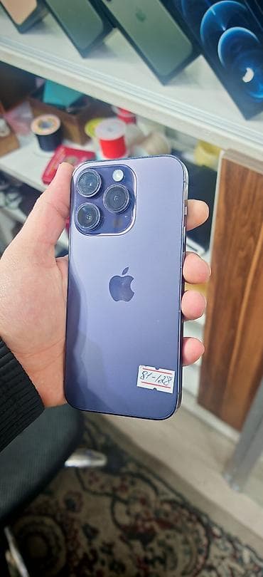 iphone 16 qiymet: IPhone 14 Pro, 128 GB, Deep Purple, Face ID — 3