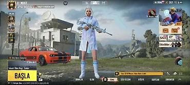 Dodge: PUBG MOBILE hesabı – premium kolleksiya - Nadir nəqliyyat: Dodge — 1