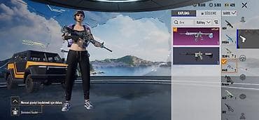 PUBG Mobile hesabı – zəngin inventar və nadir görünüşlər qiymət 15