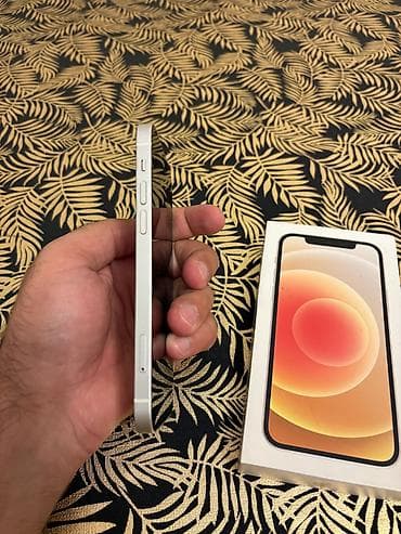 redmi note 12 s: IPhone 12, 128 GB, Ağ, Barmaq izi, Simsiz şarj, Face ID — 8