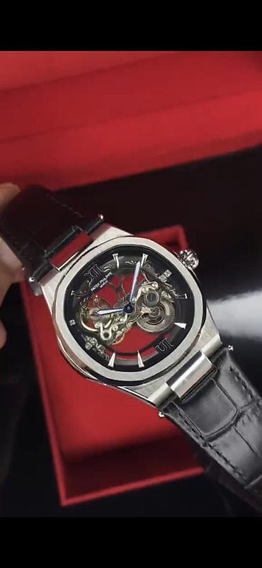 sensor saatlar: Yeni, Qol saatı, Patek Phillipe, rəng - Qara — 4