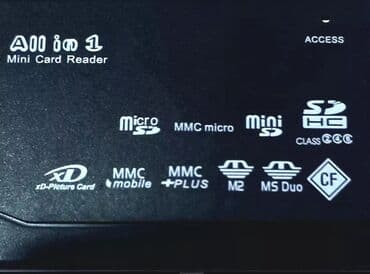 Çoxfunksiyalı KART OXUYUCU ADAPTERİ. SD, TF, CF kartları, eləcə də — 10