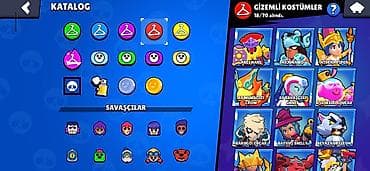 komputerlər ucuz: Brawl Stars hesabı +Clashnof Clans hesabı – yüksək səviyyəli, tam dolu — 5