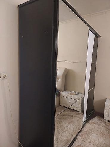 skaf satisi: 2 qapılı, Güzgülü, Rəngli, Kupe, Düz dolab — 1