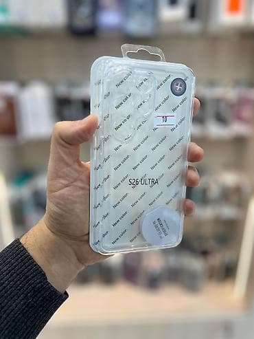 manitor kamera: S26 Ultra üçün şəffaf silikon telefon qabı - Model uyğunluğu: S26 — 1