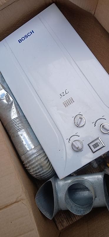 Bosch qazla işləyən su qızdırıcısı (kolonka) - Su həcmi: 32 L - Ön lalafo.az -da Bosch qazla işləyən su qızdırıcısı (kolonka) - Su həcmi: 32 L - Ön