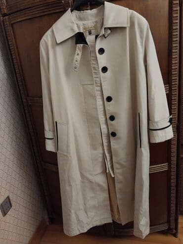 женские утепленные плащи: Плащ, 7XL, цвет - Белый — 2