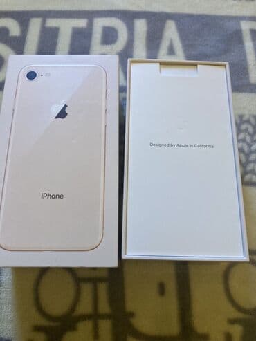 IPhone 8, Qızılı, Barmaq izi
