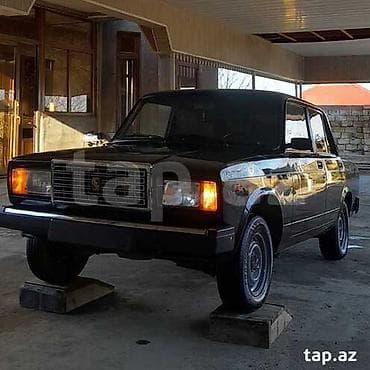 r14 tekerler: Qiymət 1500m kreditdə mövcüdur Lada 2107, qara rəng, sedan kuzov — 3